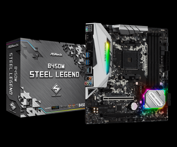 asrock b450m steel legend rgb control