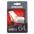 MicroSDXC 64GB Samsung EVO Plus C10 UHS-I U1 4K