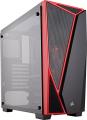 Corsair Case Gaming Carbide Series® SPEC-04 Mid-Tower Tempered Glass Nero/Rosso