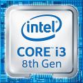 Intel Core i3-8100(3,6GHz) 6MB Coffee Lake tray