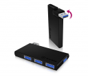 ICYBOX USB3 Hub IB-AC703-U3 Rotable 180°