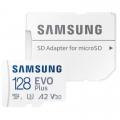 MicroSDXC 128GB Samsung EVO Plus 2024 UHS-I U3 A2 V30 160MB/s