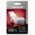 MicroSDXC 128GB Samsung EVO Plus C10 UHS-I U3 4K