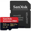 microSDHC 32GB Sandisk Extreme Pro 100MB/s
