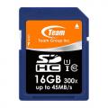 SDHC 16GB TEAM C10 UHS-I