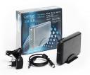 Box esterno HD 3,5" SATA USB3 Captiva Black Alluminium