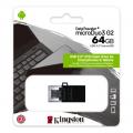 64GB Kingston Pen MicroDuo USB3 DTDUO3G2/64GB