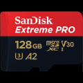 microSDXC 128GB Sandisk Extreme Pro 170MB/s