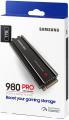 Samsung 980 PRO 1TB SSD Heatsink M.2 PCIe Gen4x4 NVMe