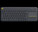 Logitech Wireless Keyboard K400 Plus Black