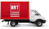 Shipping via BRT express courier